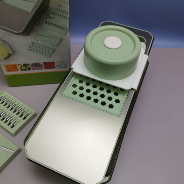 Многофункциональная овощерезка 6в1 с контейнером Vegetable Cutter / Терка / Слайсер